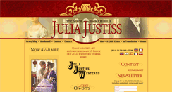Desktop Screenshot of juliajustiss.com